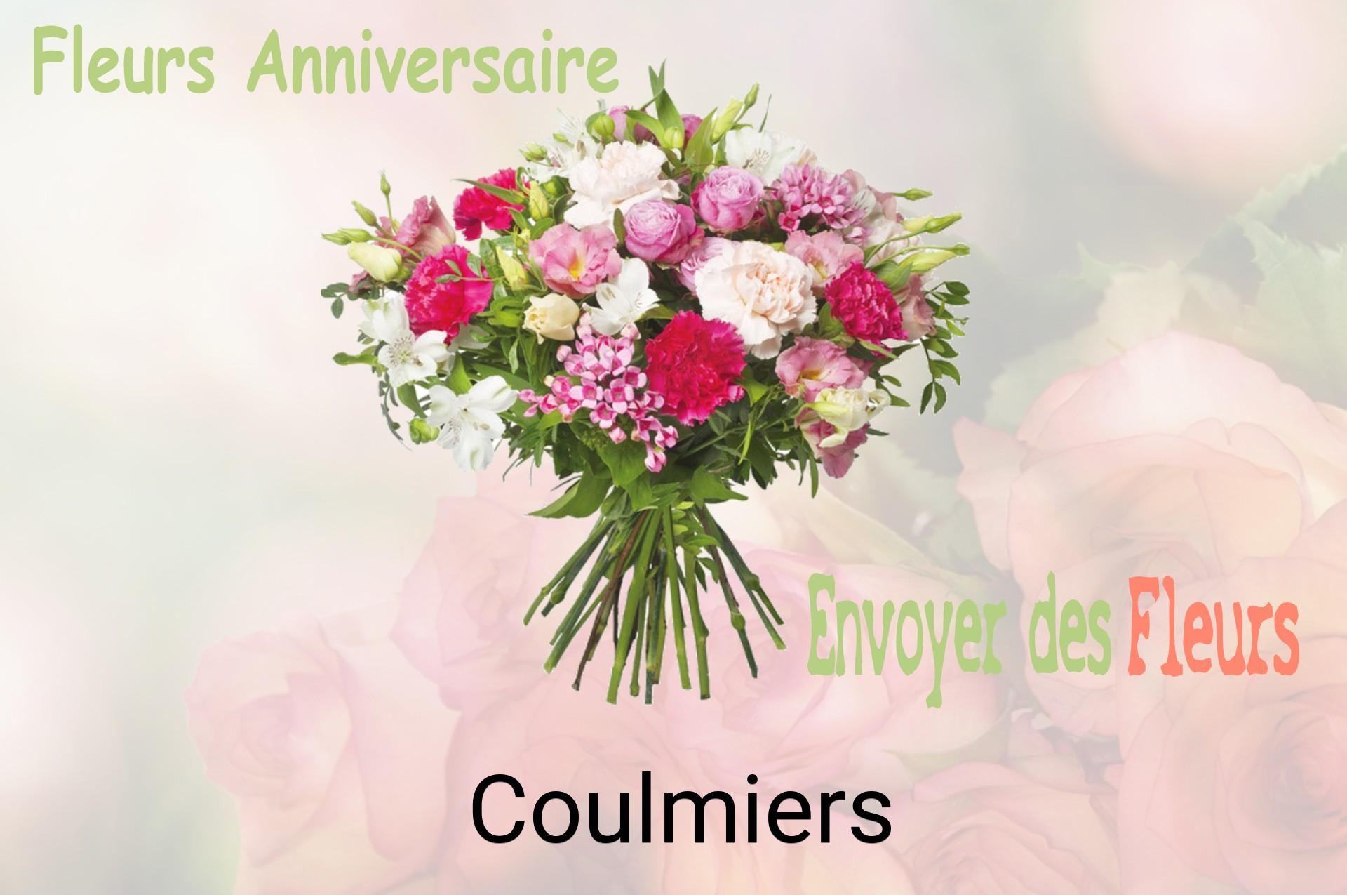 Bouquet de fleurs d’anniversaire livré à Coulmiers